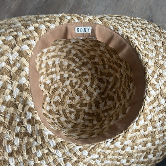 ROXY Straw Sun Hat Wide Brim - Picture 8 of 11